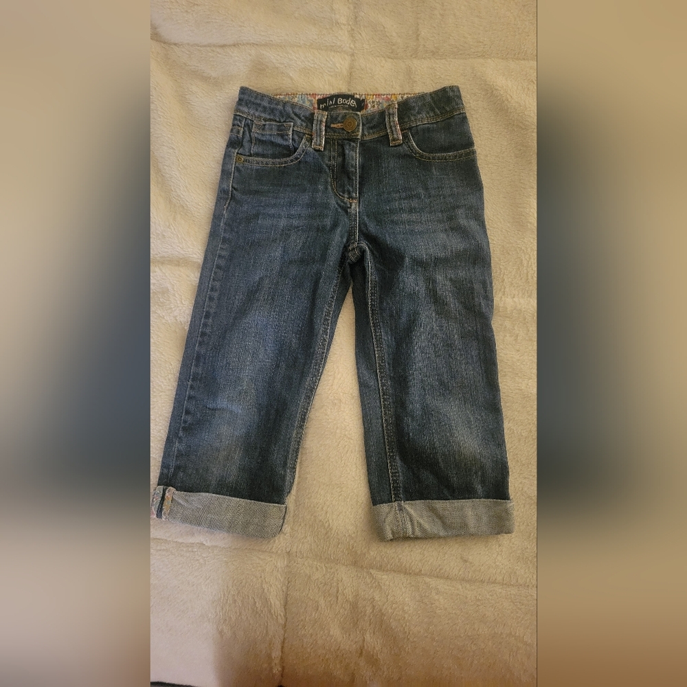 EUC Vintage Mini Boden Denim Capris